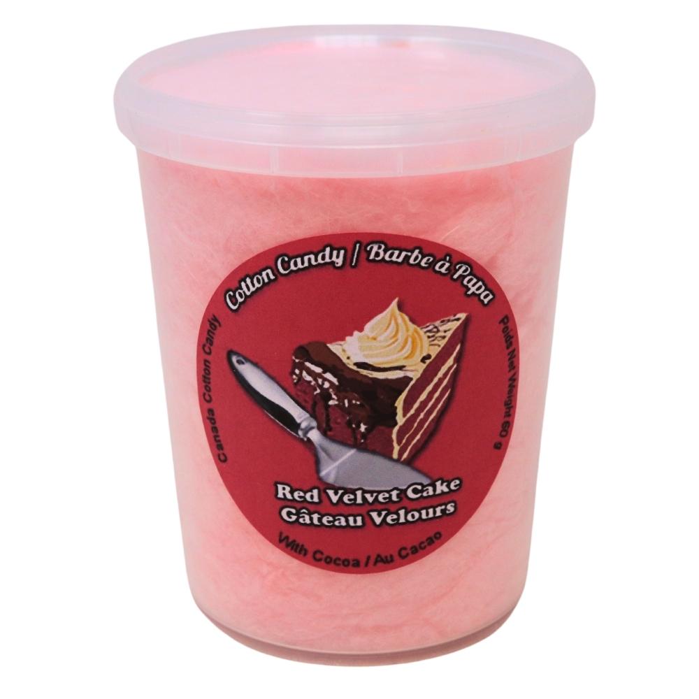 Cotton Candy Red Velvet Cake 60g - 10 Pack