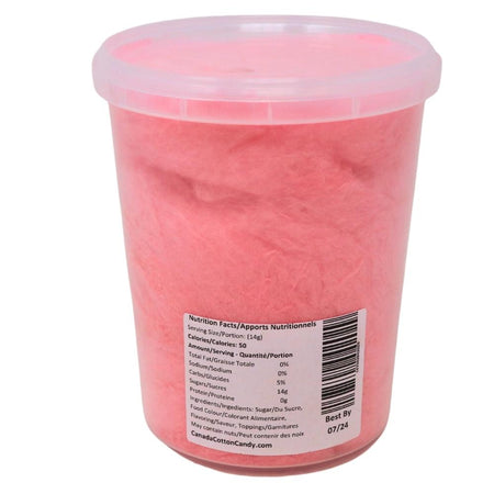 Cotton Candy Strawberry Cheesecake 60g - 10 Pack Nutrition Facts Ingredients