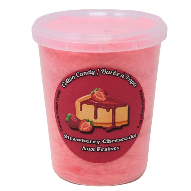 Cotton Candy Strawberry Cheesecake 60g - 10 Pack