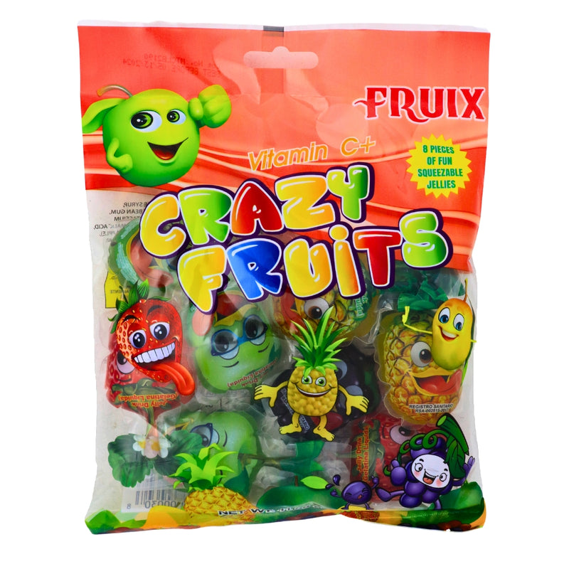 Fruix Crazy Fruits Jellies 272g - 24 Pack -TikTok Candy
