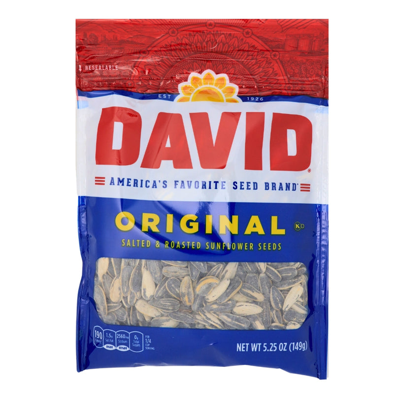 David Original Sunflower Seeds - 12 Pack