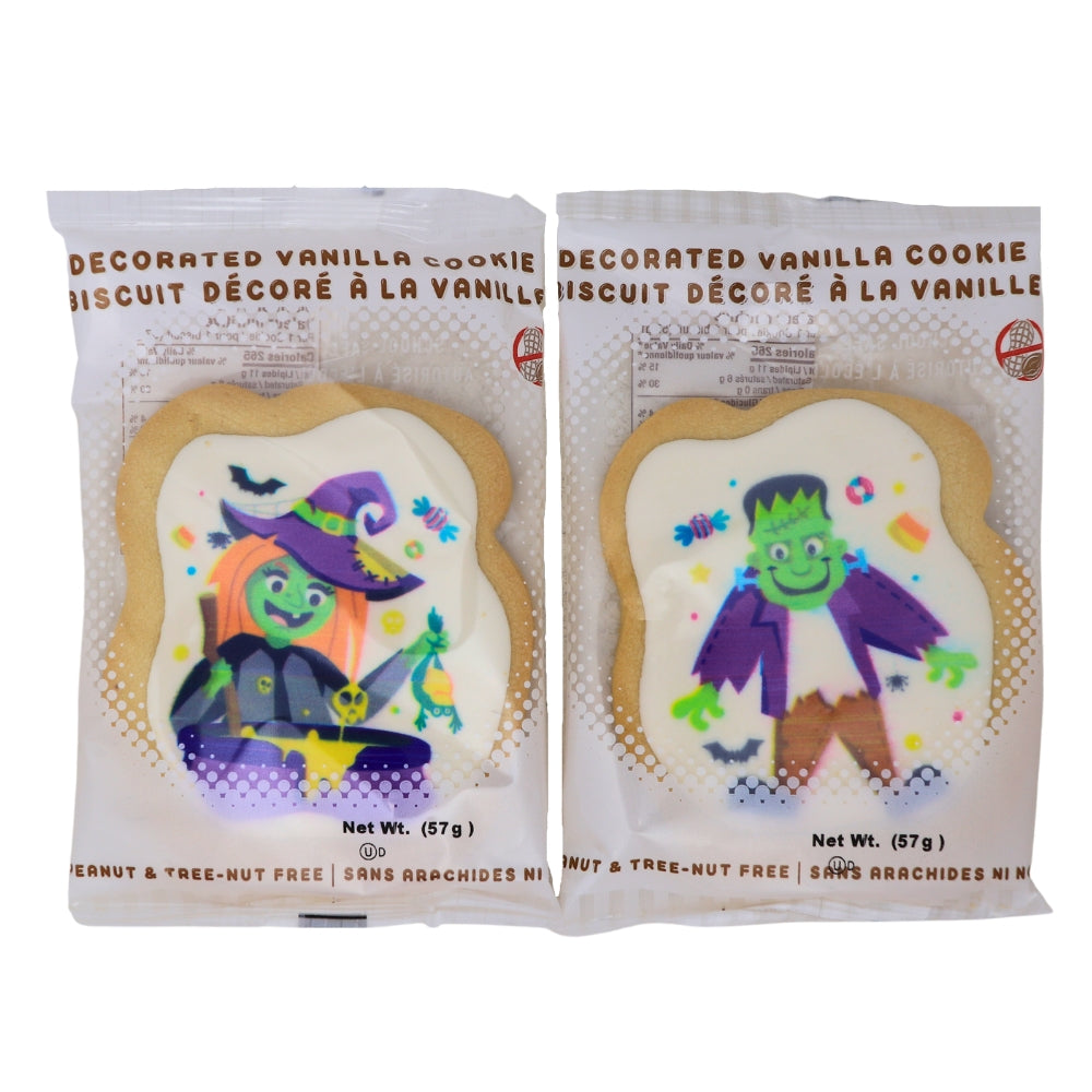 Halloween Treats Vanilla Cookies 57g - 12 Pack