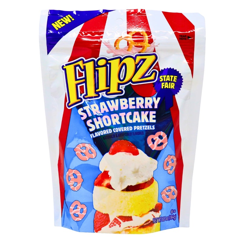Flipz State Fair Strawberry Shortcake 6.5oz - 8 Pack