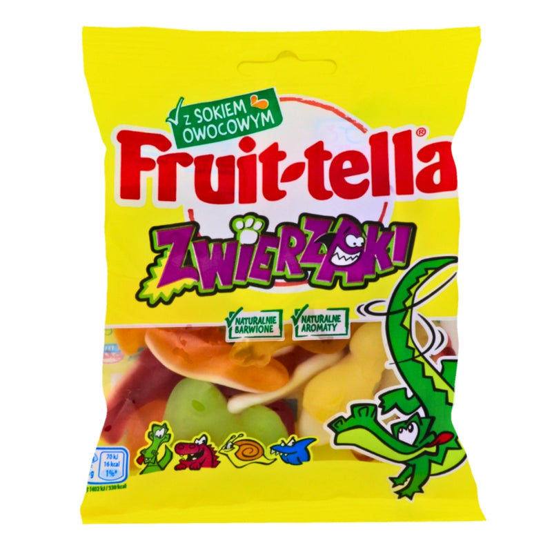 Fruit-Tella Animal Gummies 90g - 30 Pack