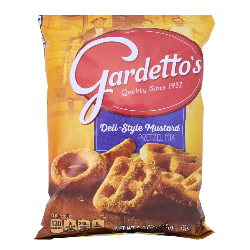 Gardettos Deli Stle Mustard 5.5oz - 7 Pack