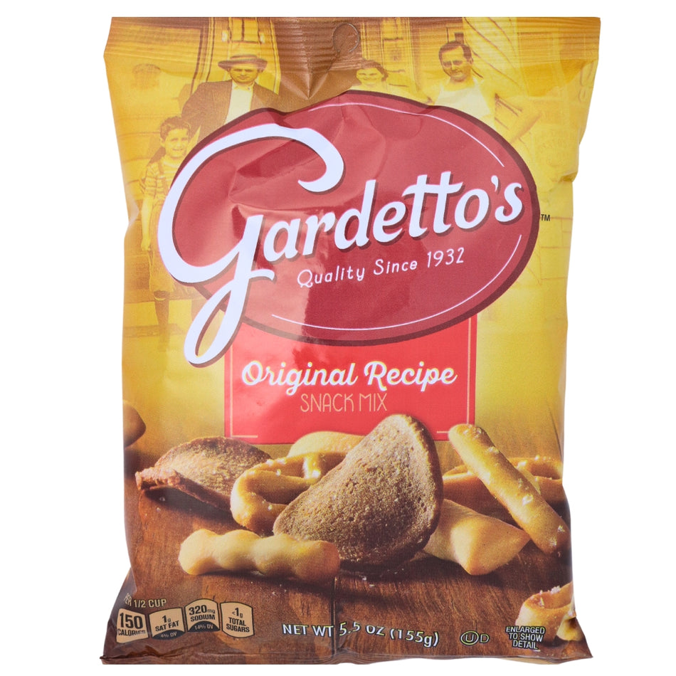 Gardettos Original 5.5oz - 7 Pack - Gardettos - Chips - Candy Store - Snack - Pretzels