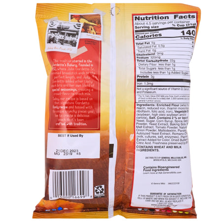 Gardettos Pizzeria 5oz - 7 Pack Nutrition Facts Ingredients - Pretzels - Snack - Candy Store - Gardettos - Chips