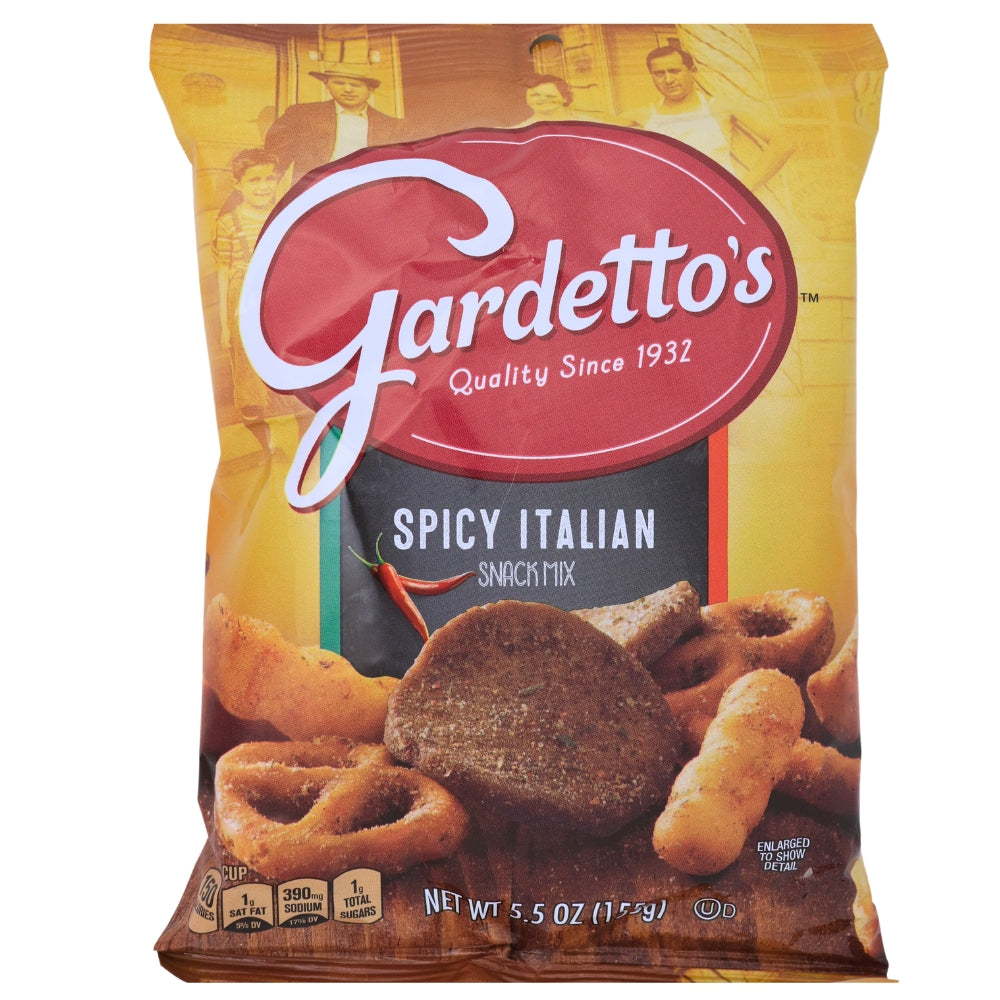 Gardettos Spicy Italian 5.5oz - 7 Pack - Gardettos - Savoury Snack - Gardetto's - Snack - Candy Store - Pretzels