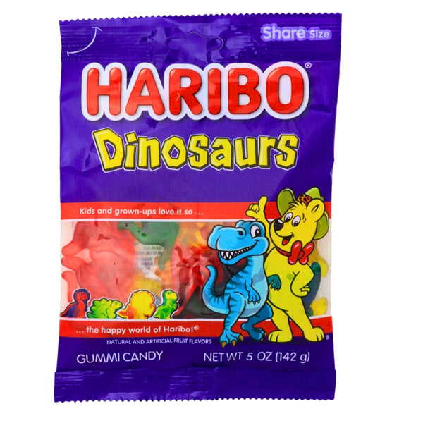 Haribo Dinosaurs Gummi Candy - 12 Pack