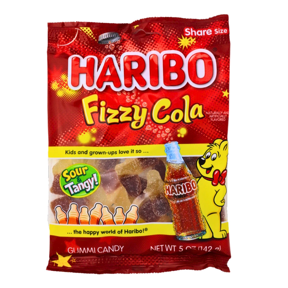 Haribo Fizzy Cola Gummi Candy - 12 Pack