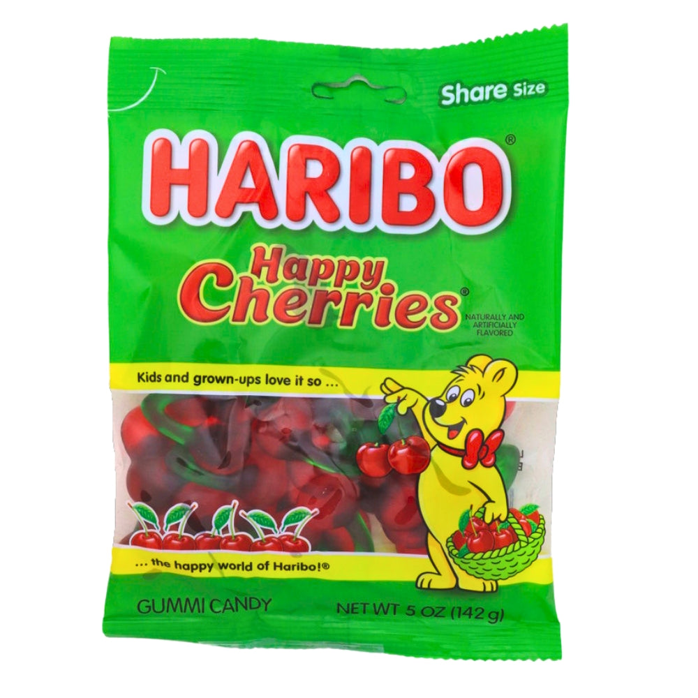 Haribo Happy Cherries Gummi Candy - 12 Pack