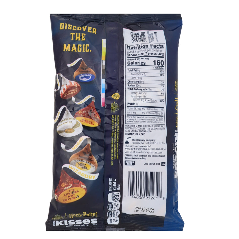 Hershey's Kisses Harry Potter - 16 Pack Nutrition Facts Ingredients