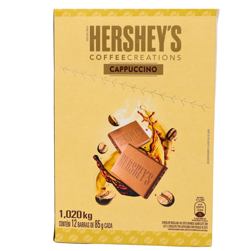 Hershey Coffee Creation Cappuccino 84g - 12 Pack Nutrition Facts Ingredients