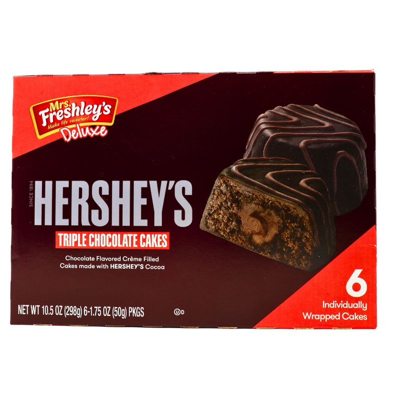 Mrs. Freshley's Hershey's Triple Chocolate Cakes 10.05oz - 1 Pack