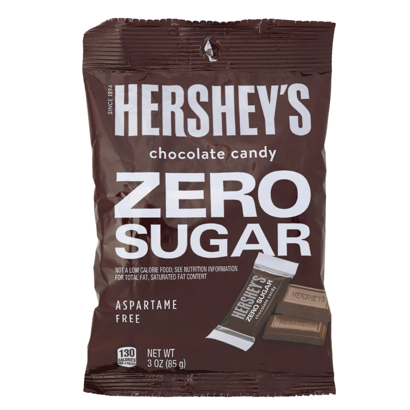 Hershey's Sugar Free Chocolate Candy 3oz - 12 Pack