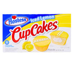Hostess Iced Lemon Cup Cakes (8 Pieces) - 1 Pack 