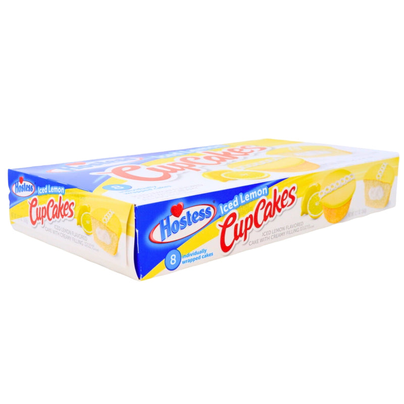 Hostess Iced Lemon Cup Cakes (8 Pieces) - 1 Pack