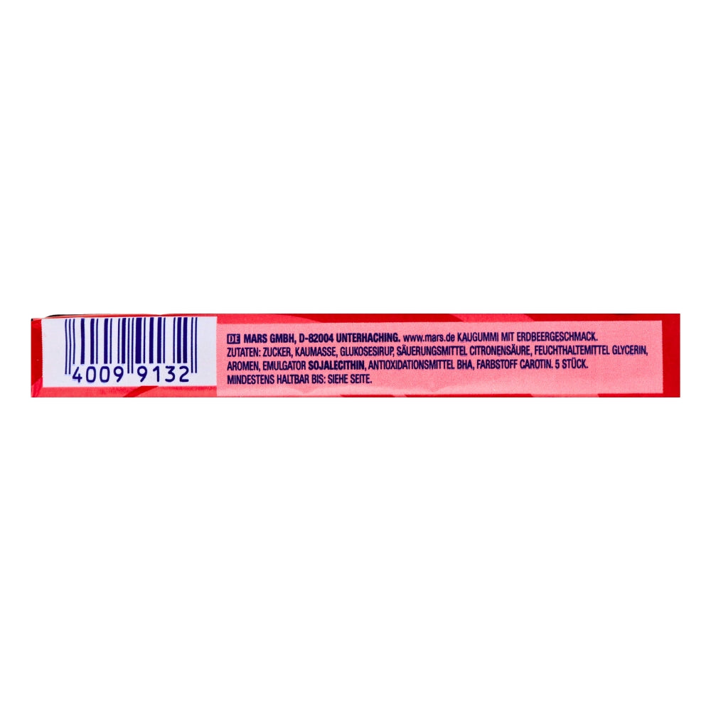 Hubba Bubba Strawberry 35g - 30 Pack Nutrition Facts Ingredients - Bubble Gum - Hubba Bubba - Candy Store