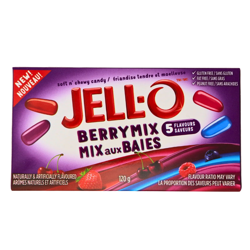 Jell-O Berry Mix 120g - 12 Pack
