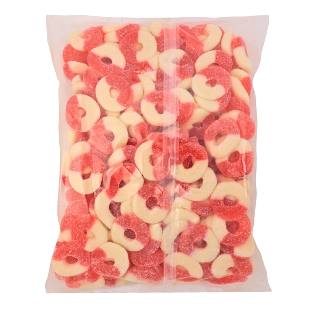 Jovy Gummy Rings Watermelon 5lbs - 1 Bag