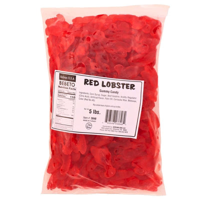 Kervan Gummi Red Lobster Bulk Candy-Halal Candies Nutrition Facts - Ingredients