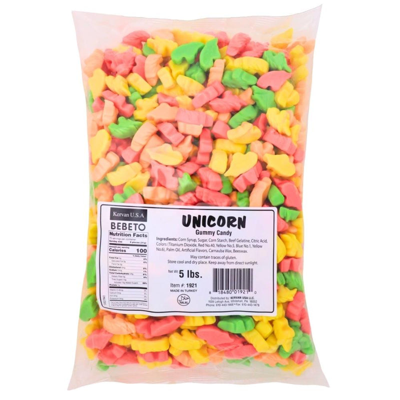 Kervan Unicorns 5lbs - 1 Bag Nutrition Facts - Ingredients