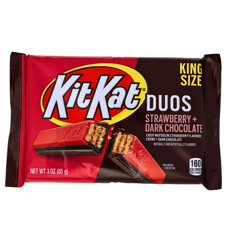 Kit Kat Duos Strawberry and Dark Chocolate 3oz - 24 Pack