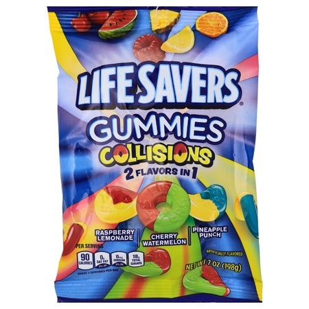 Lifesavers Gummies Collisions 7oz - 12 Pack