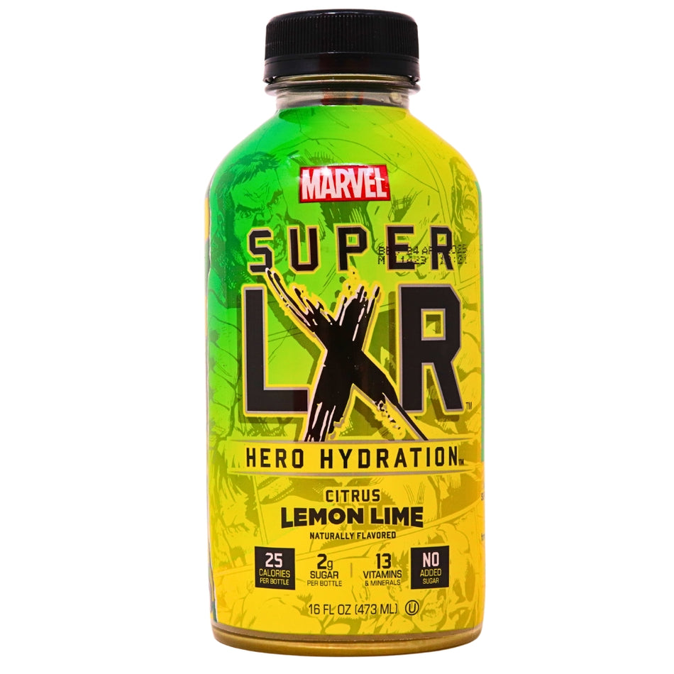 Arizona Marvel Super LXR Citrus Lemon Lime 16oz - 12 Pack