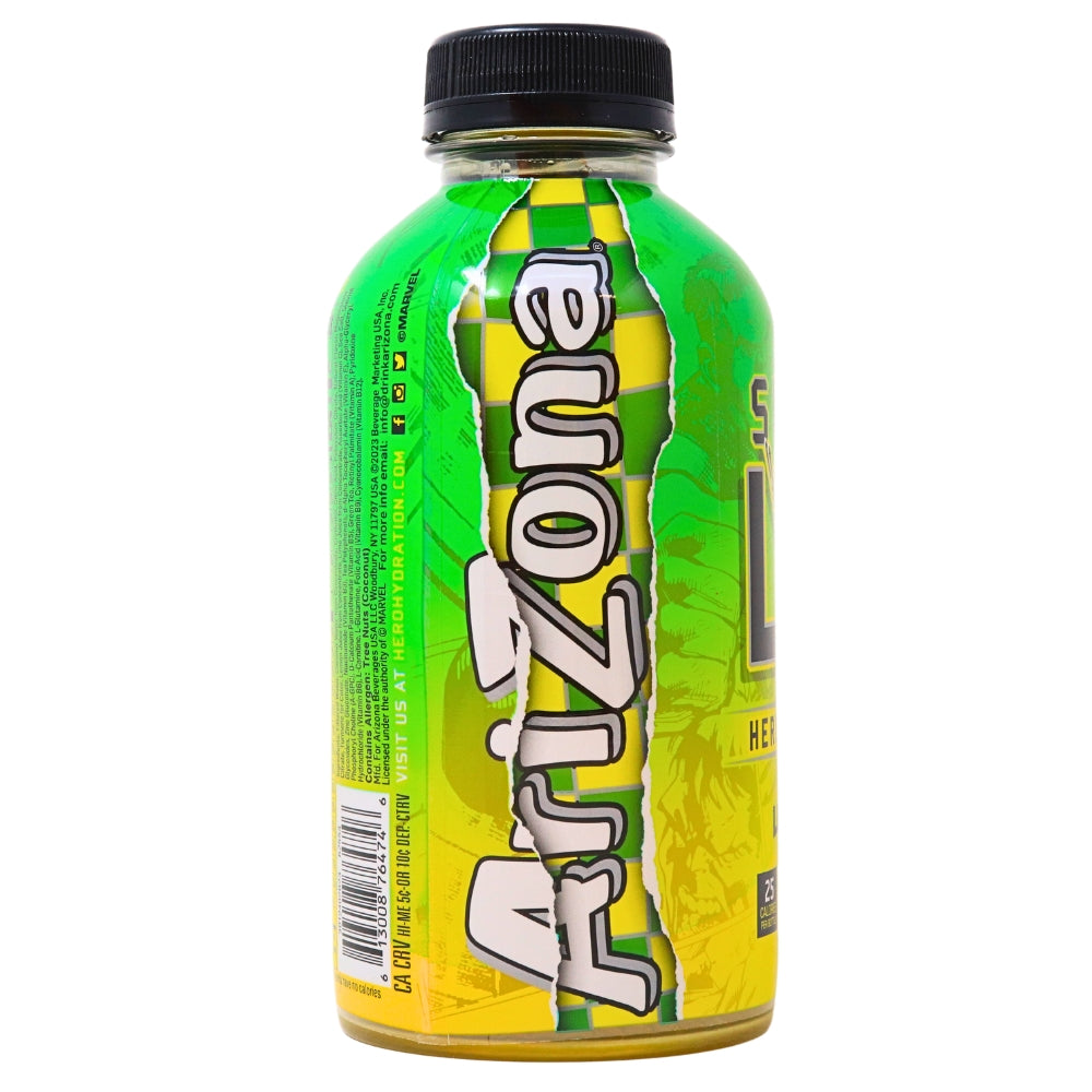 Arizona Marvel Super LXR Citrus Lemon Lime 16oz - 12 Pack