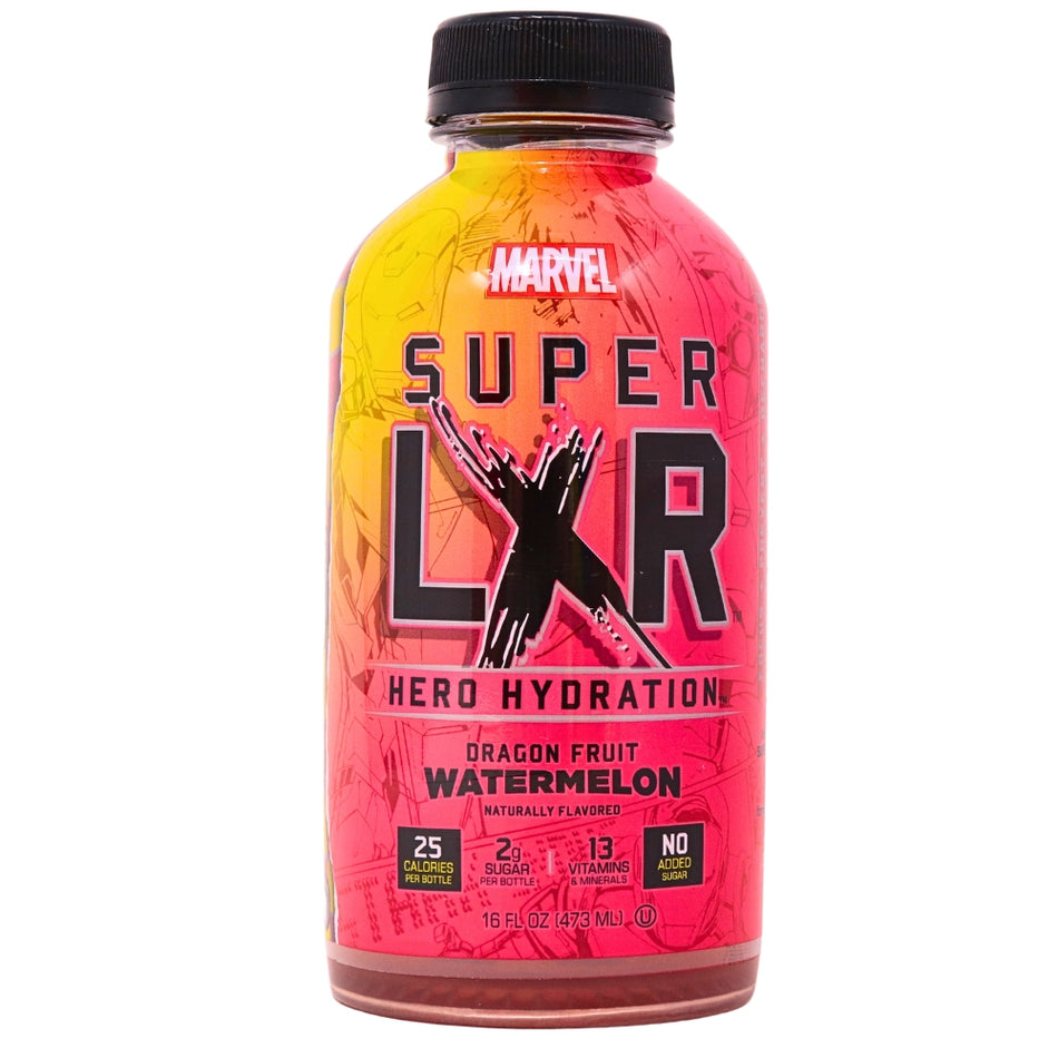 Arizona Marvel Super LXR Dragon Fruit Watermelon 16oz - 12 Pack