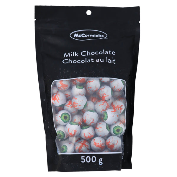 McCormicks Milk Chocolate Eyeballs 500g-1 Pack