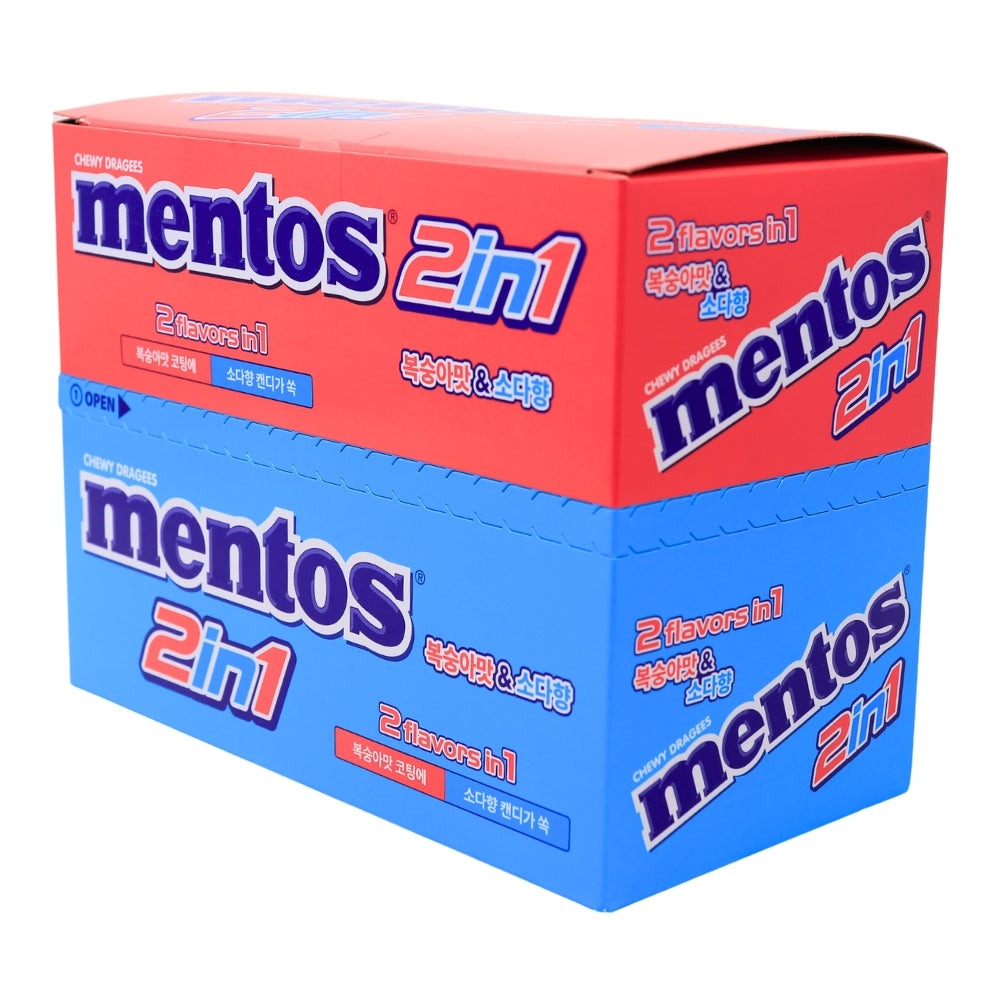 Mentos 2in1 Peach - 45g (Korea)