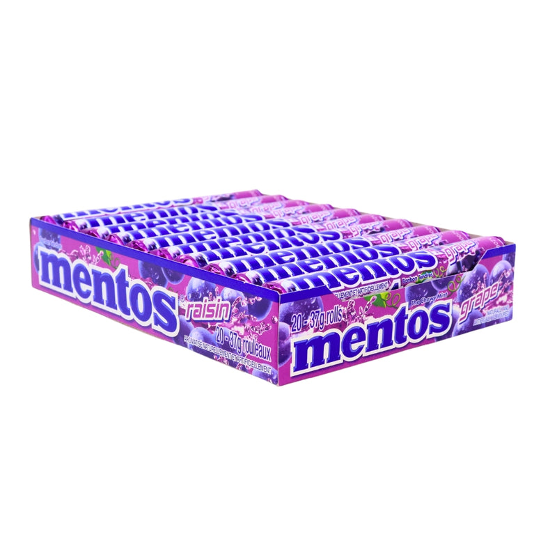 Mentos Grape 37g - 20 Pack - Mentos