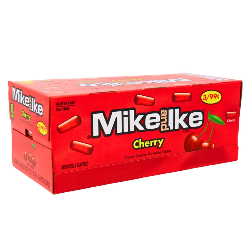Mike and Ike Cherry Minis 24 Pieces - 16 Pack