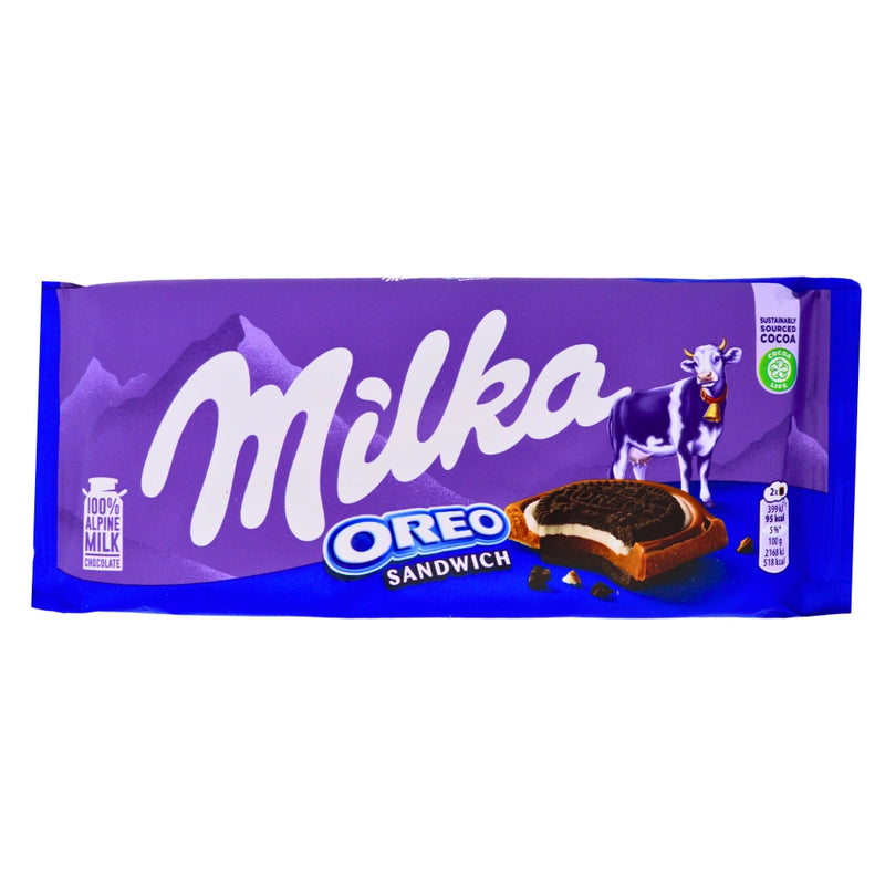 Milka Oreo Sandwich Chocolate 92g - 16 Pack