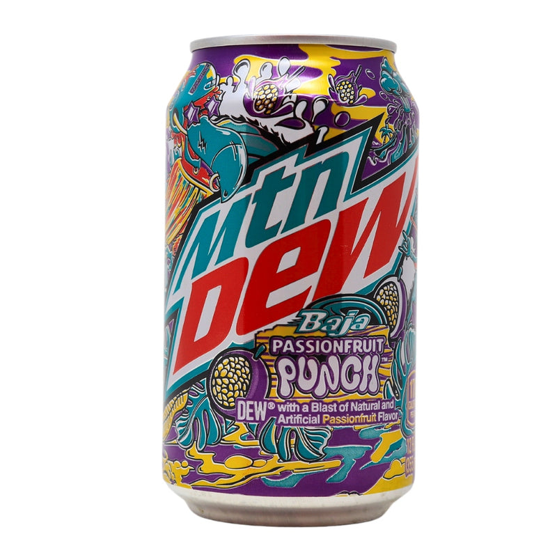 Mountain Dew Passionfruit Punch 355mL - 12 Pack
