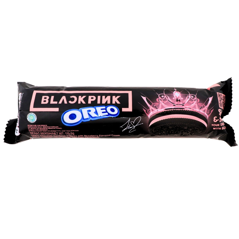 Oreo Blackpink Black Roll 123g - 24 Pack