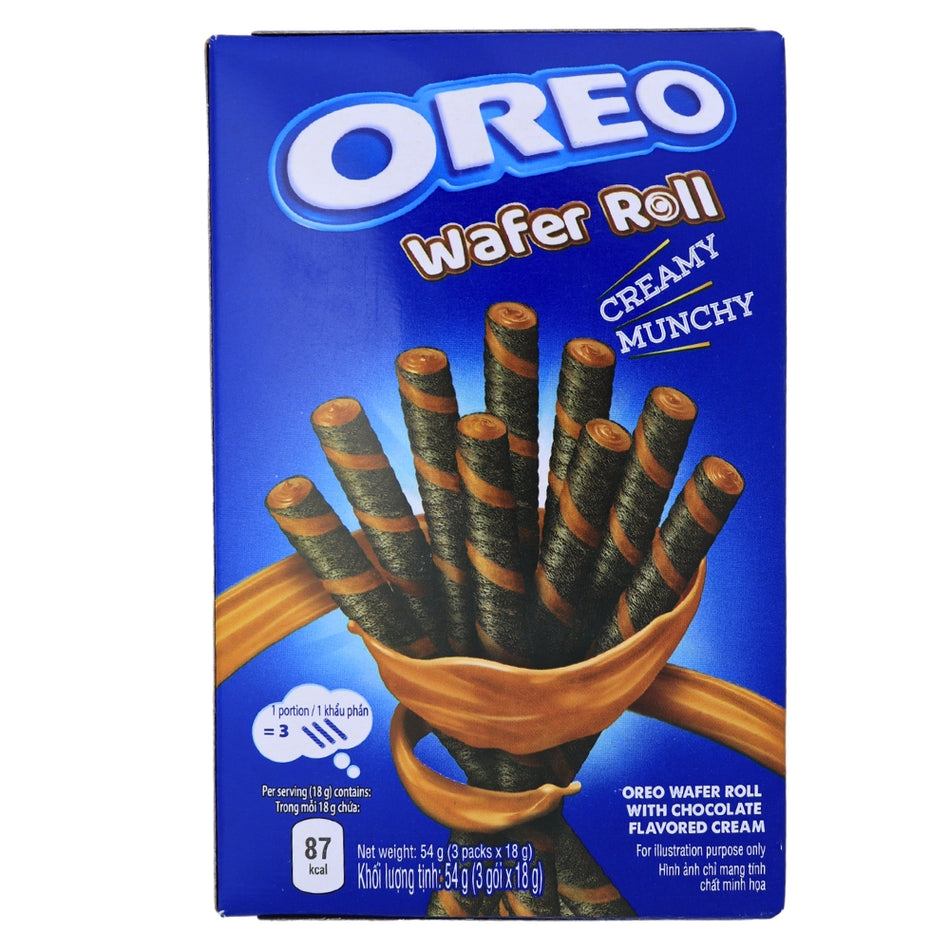 Oreo Wafer Roll Chocolate 54g (Vietnam) - 20 Pack