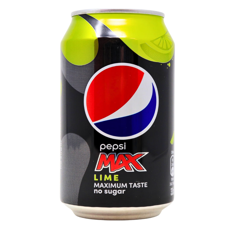 Pepsi Lime Zero Sugar 330mL - 24 Pack