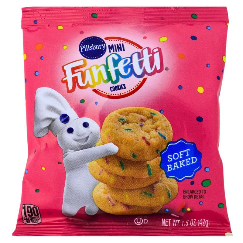 Pillsbury Soft Cookies Funfetti 1.5oz - 28 Pack