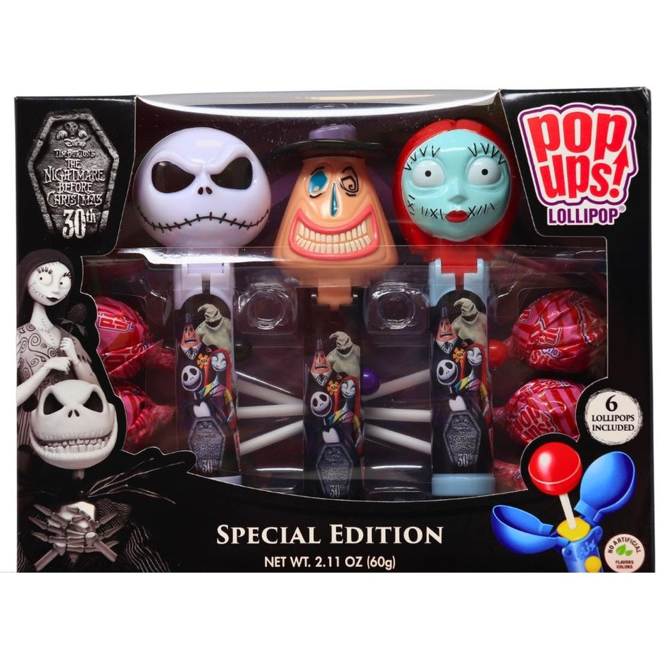 Nightmare Before Christmas Pop Ups 3pk 2.11oz - 6 Pack