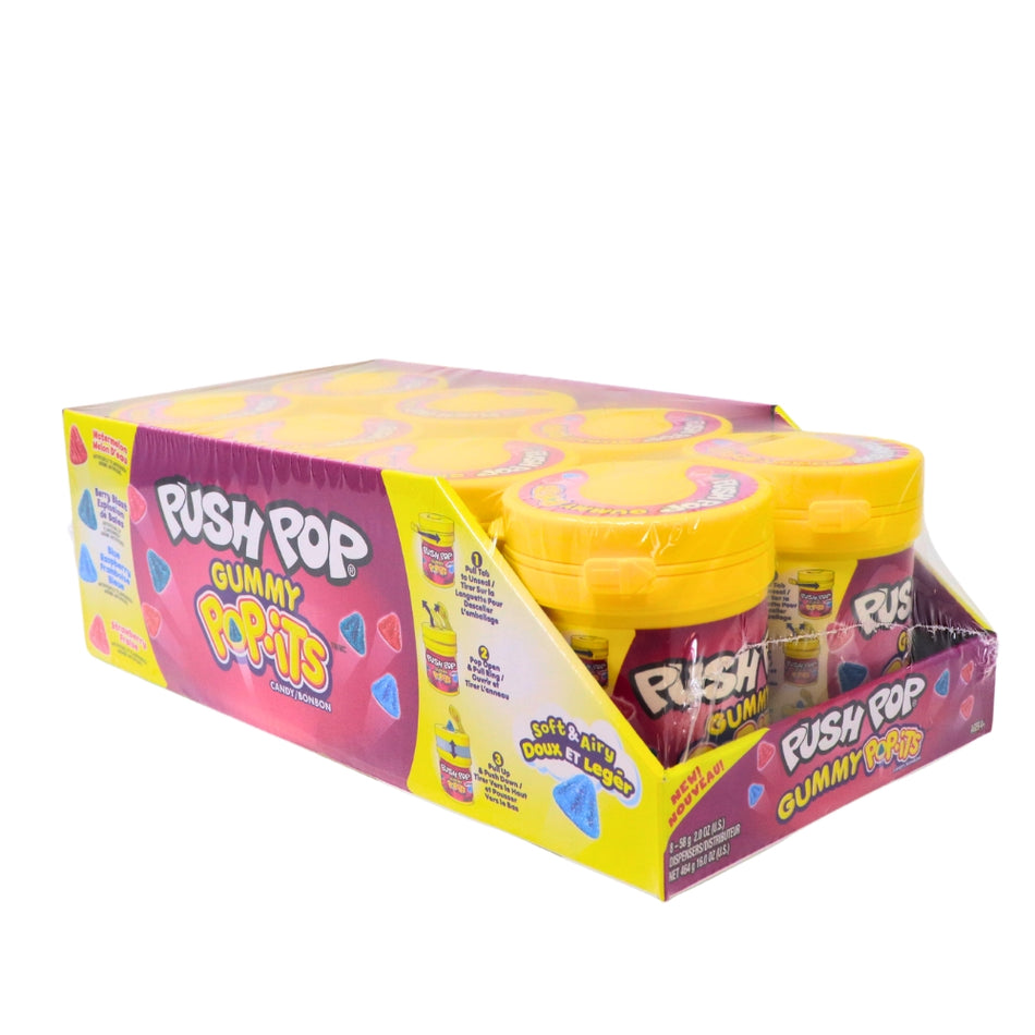Push Pop Gummy Pop-Its - 16 Pack - Bazooka Joe