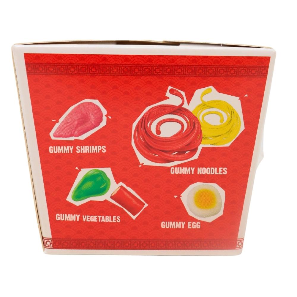 Raindrops Gummy Noodles in Takeout Carton 1.2oz - 12 Pack