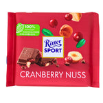 Ritter Sport Cranberry Nut 100g - 12 Pack