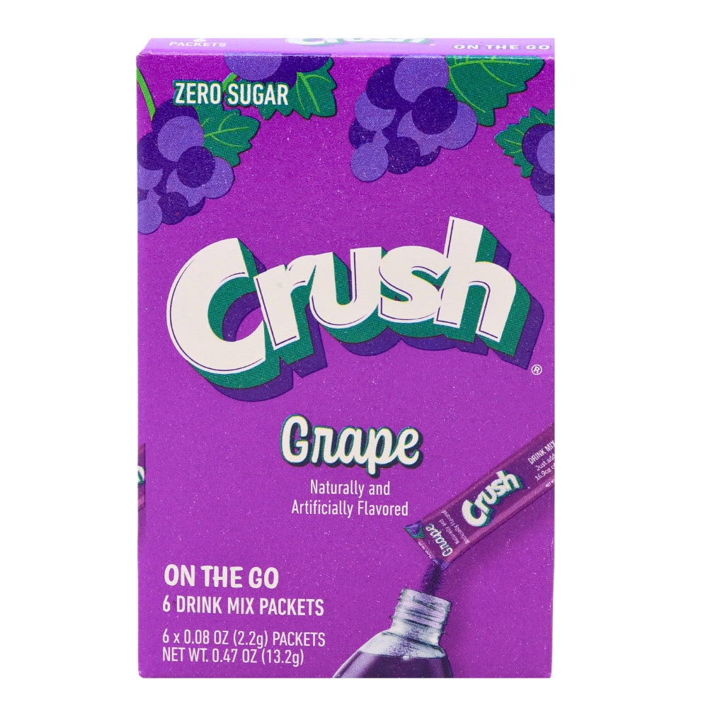 Singles to Go Crush Grape - 12 Pack