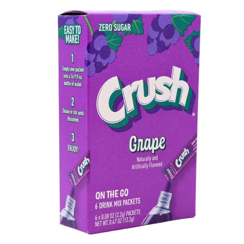 Singles to Go Crush Grape - 12 Pack