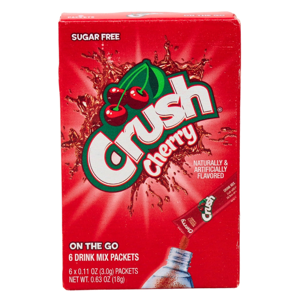 Singles to Go Crush Cherry - 12 Pack