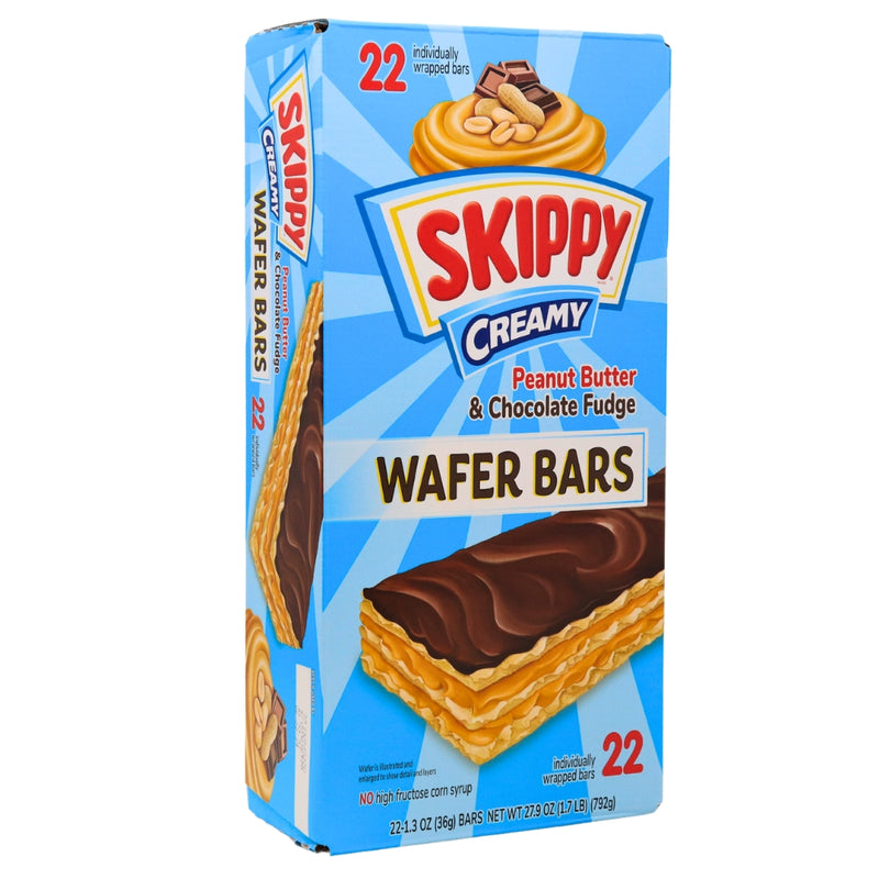 Skippy Creamy Wader Bars 1.3oz - 22 Pack 