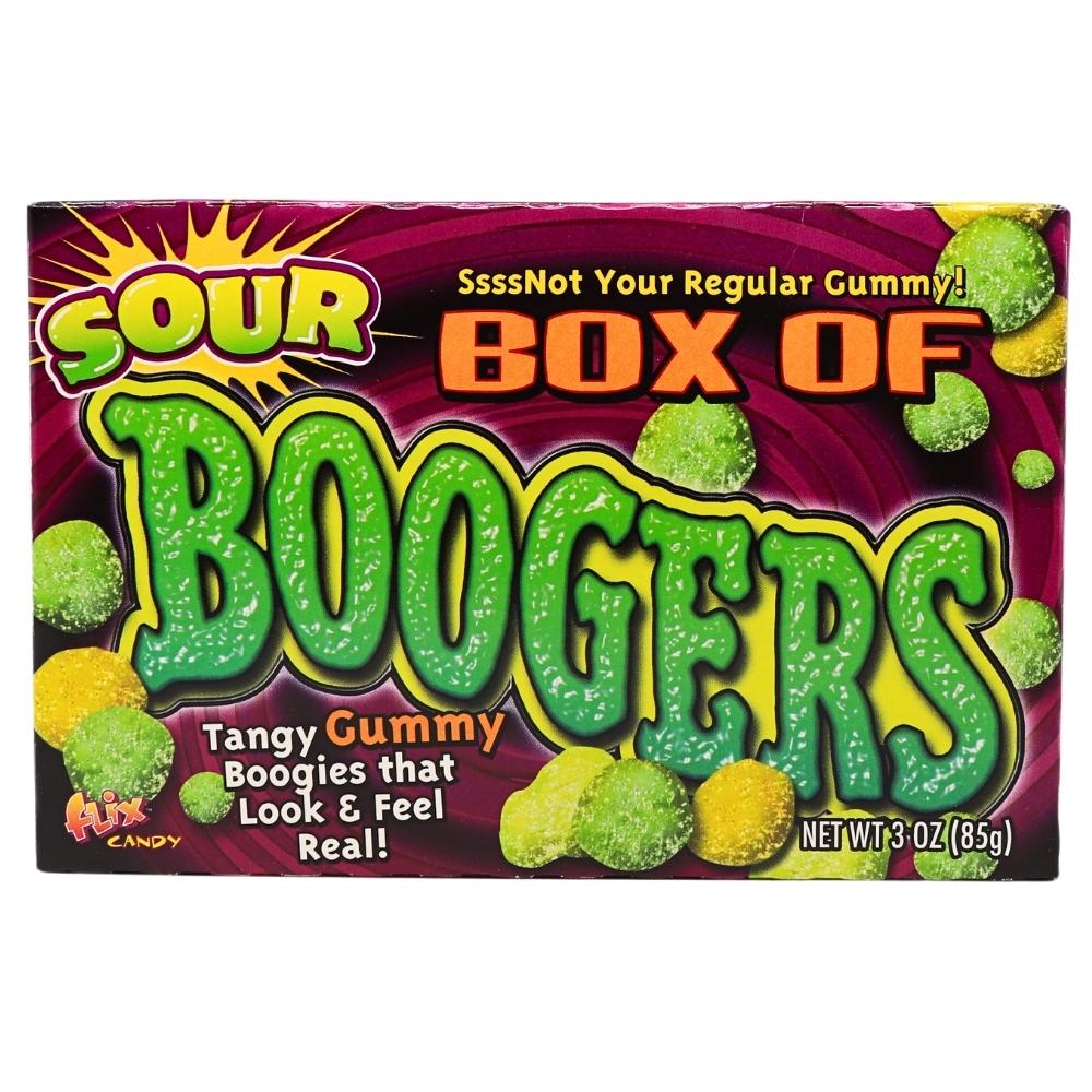 Sour Box of Boogers 3.25oz - 24 Pack